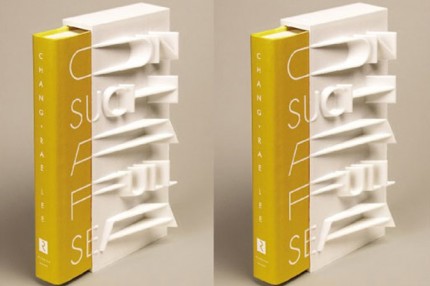 Chang-rae Lee's "On Such a Full Sea" 3D printed book cover